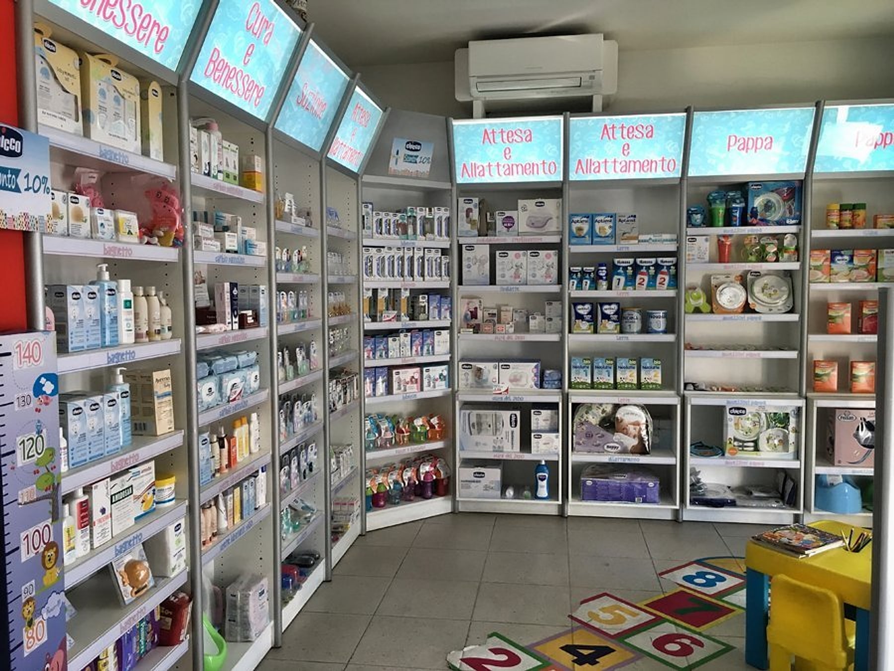 Il banco della farmacia