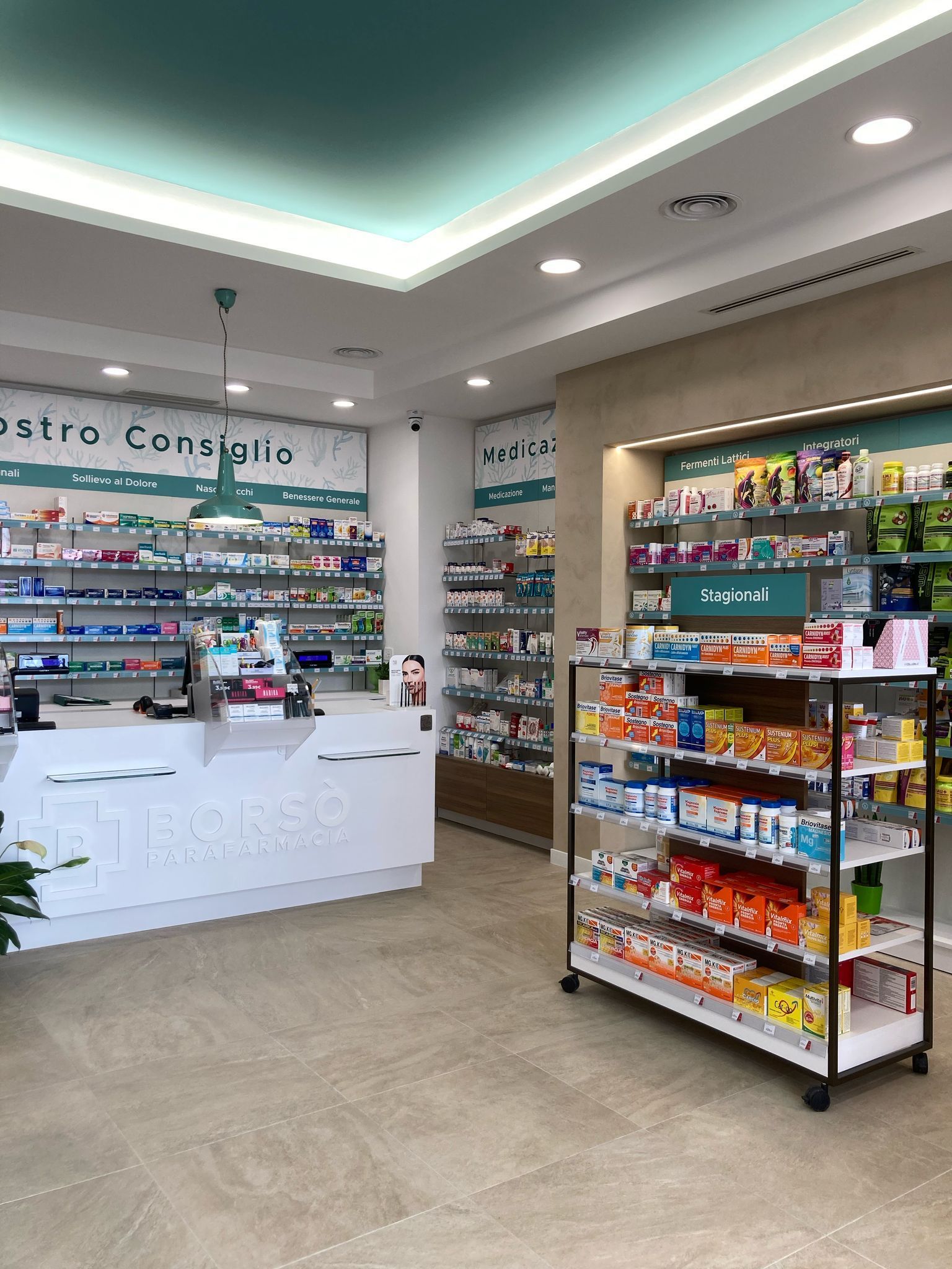 Il banco della parafarmacia